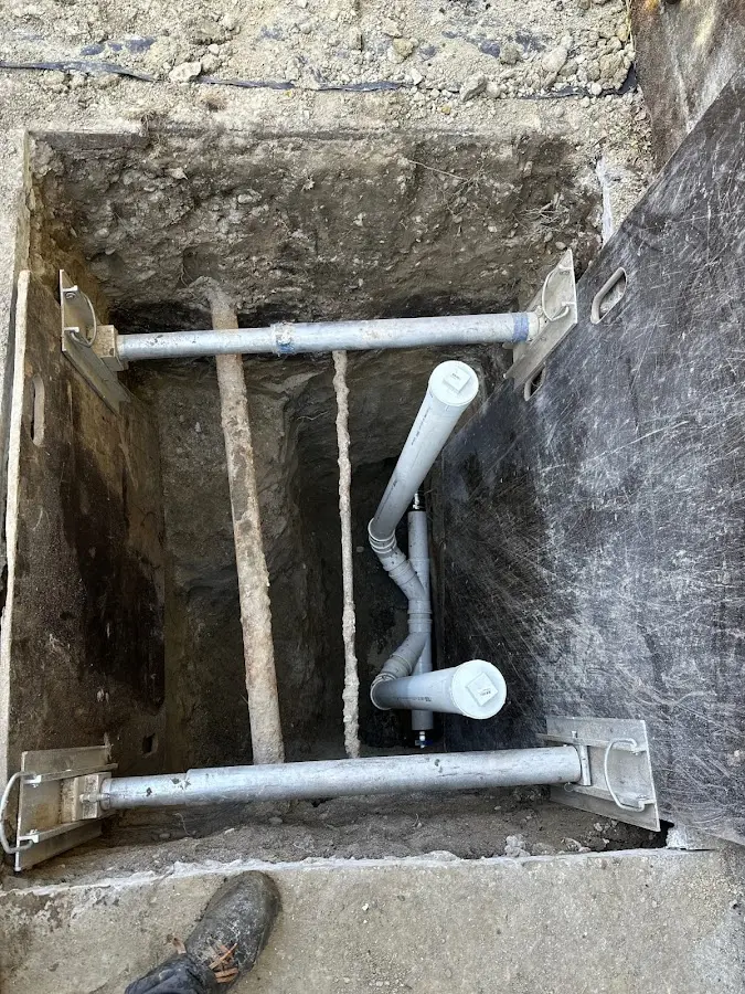 Experienced plumber completing Gas Line Repair work in Mesquite